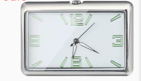 Creative Universal Car Dashboard Quartz Clock Decoration