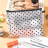 New Ins Heart Velvet Makeup Bag for Girls (Large Capacity)