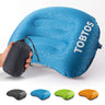 TOBTOS Camping Pillow Inflatable Pillow for Camping Ultralight Backpacking Pillow Ergonomic Support for Neck & Lumbar Blow Up Air Pillow for Travel Hiking Outdoor (Navy Blue)