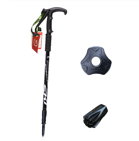 Aluminum Alloy Shock-Absorbing Hiking Trekking Pole