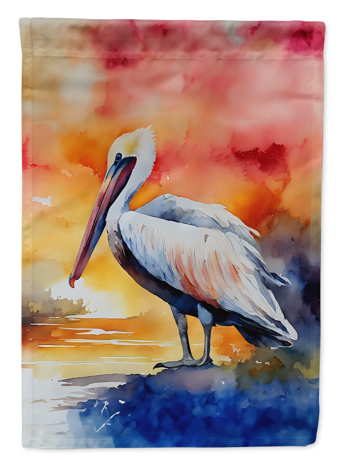 Pelican Garden Flag