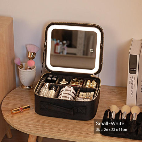 LED Lighted Cosmetic Bag