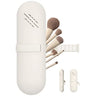 Travel Makeup Brush Holder and Organizer Bag for Women