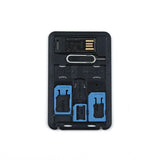 Multi-Function SIM and SD Card Storage Organizer