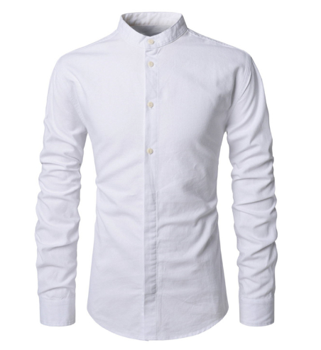 Men's Long Sleeve Cotton Shirt