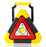 Solar Traffic Warning Light - Outdoor LED Emergency Lamp