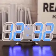 LED Digital Wall Clock with Alarm - Home Decor Item