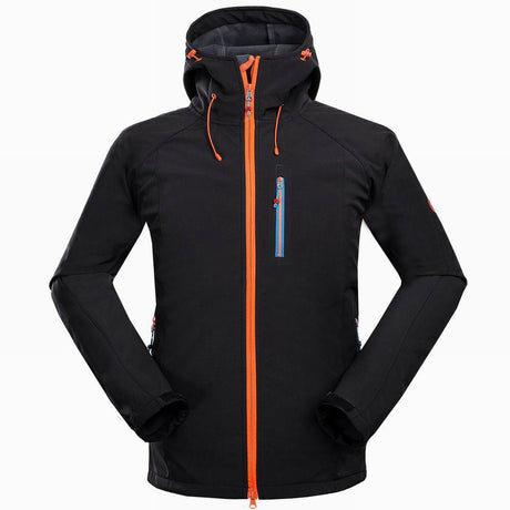 Men's Outdoor Soft Shell Jacket for Camping and Sports