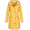 Women's Waterproof Windproof Hiking Rain Jacket Plus Size