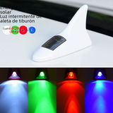 Solar Shark Fin Antenna LED Car Decoration Light