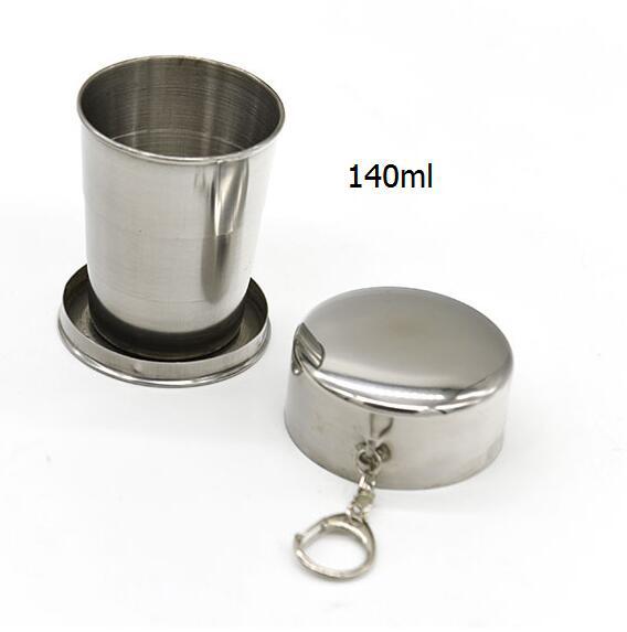 Collapsible Stainless Steel Travel Cup - Portable Design