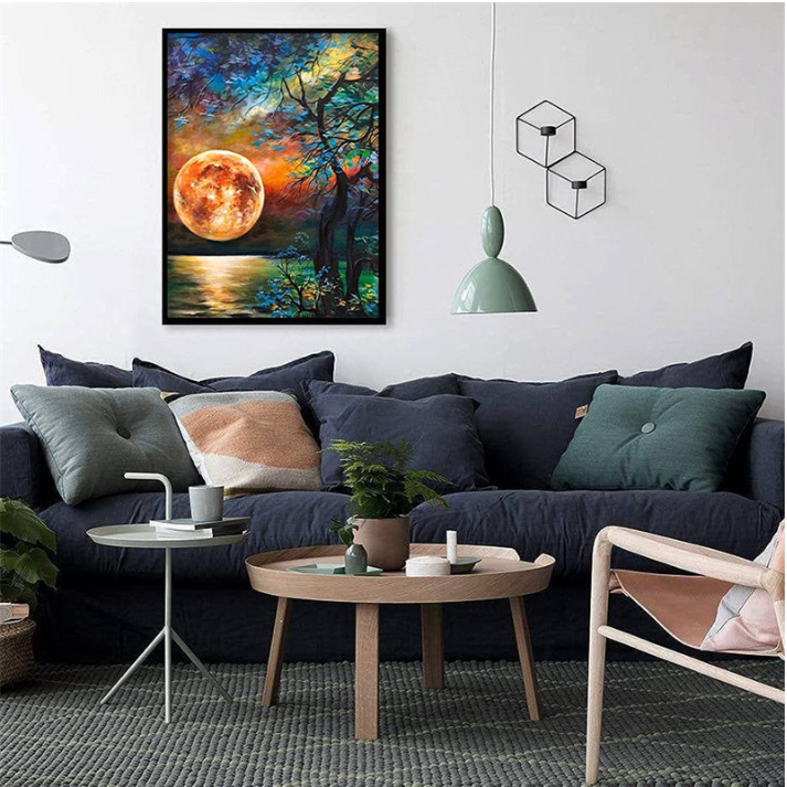 2pc DIY Diamond Painting Kits for Home Wall Art Decor