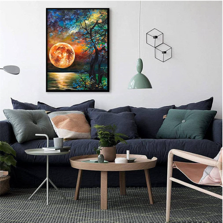 2pc DIY Diamond Painting Kits for Home Wall Art Decor
