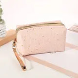 Portable Makeup Bag for Women - Travel Toiletry Organizer