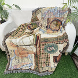 Bohemian Outdoor Camping Blanket and Picnic Mat