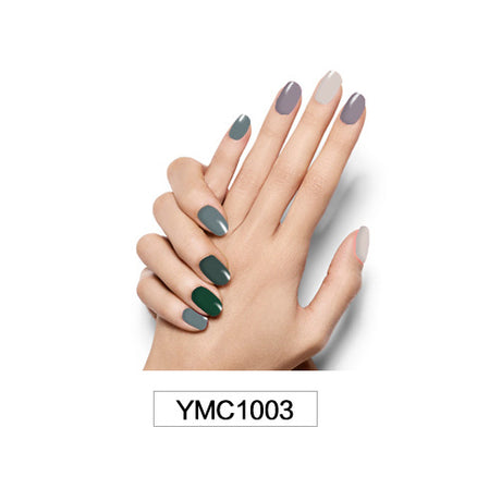 Pure Color Nail Stickers for Creative Nail Art