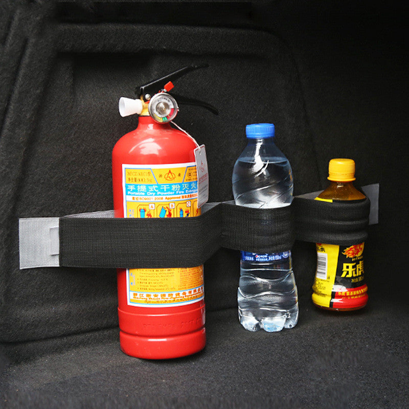 Car Fire Extinguisher Storage Strap with Velcro Tie