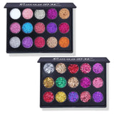 15 Colors Shimmer Glitter Eyeshadow Makeup Palette
