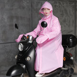 Electric Bicycle Poncho for Hiking and Rainstorms