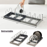 Expandable Stainless Steel Kitchen Storage Rack