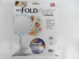 Lighted Folding Makeup Mirror