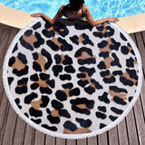 Round Beach Towel, Bath Towel, Yoga Mat