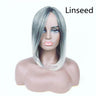 Gradient Long Straight Hair High-Temperature Wig