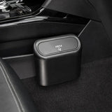 1pc Mini Car Trash Can and Storage Box for Home/Office