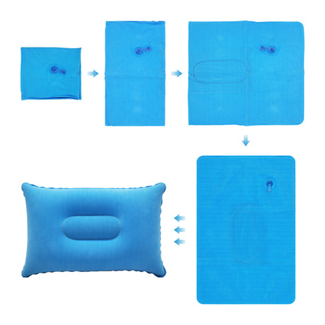 Inflatable Travel Pillow for Camping and Outdoor Use