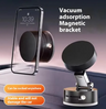 Vacuum Magnetic Suction Phone Holder (Adjustable Car/Table Stand)