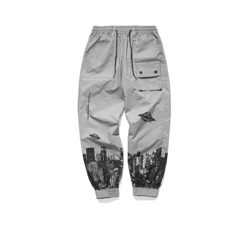INF Men's 2019 Fall Winter Digital Print Sport Pants