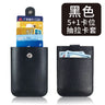 Thick PU Leather Card Holder with Custom Logo, Large Capacity