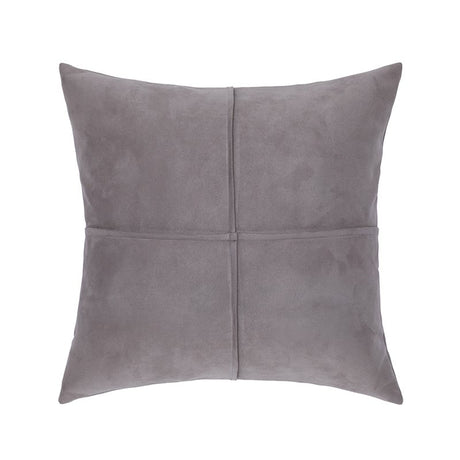 Simple Plain Suede Home Cushion Pillow