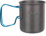 Olicamp Space Saver Camping Mug with Colored Grip | Nests Nalgene Bottle Inside | Lightweigh and Compact | Perfect for Camping and Backpacking Blue