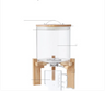 Large-Capacity Glass Rice Storage Jar with Seal
