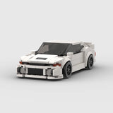 8-Compartment Building Block Car Set