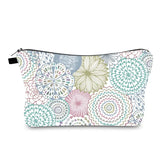 Floral Pattern Travel Makeup Bag and Accessories Pouch