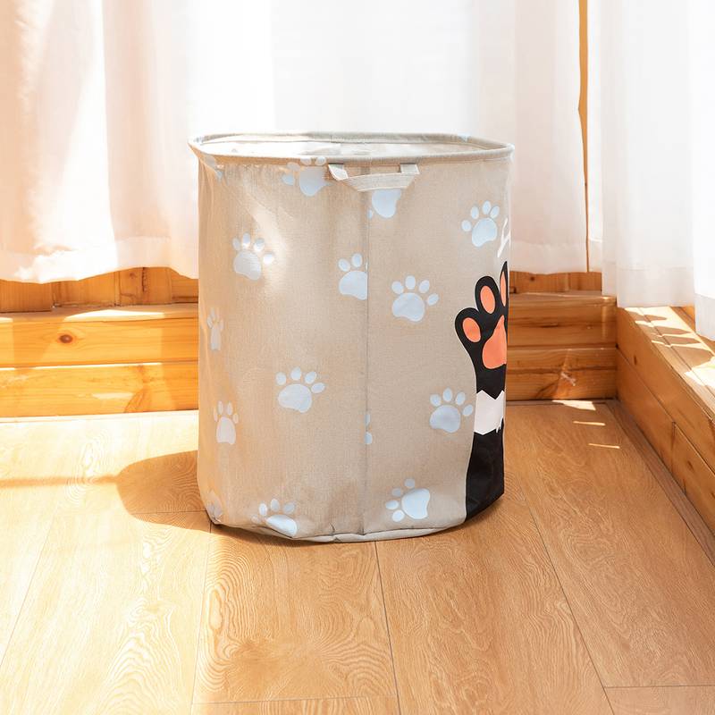 Foldable Laundry Basket and Toy Storage Bucket (1pc)