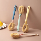 Durable Long Handle Pot Brush for Cleaning Pans
