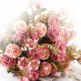 Artificial Silk Flowers Bouquet for Home Decor and Gifts