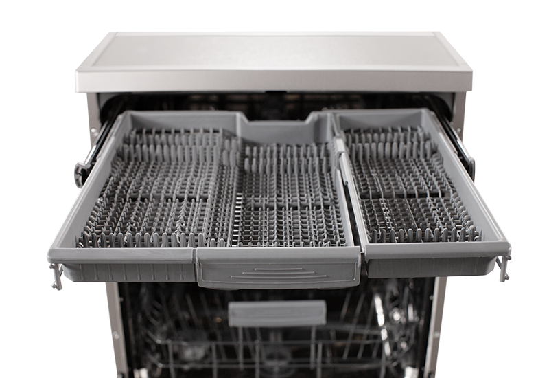 VOX DISHWASHER 60 CM, E, 15 SETS, 7 PROGRAMS, SECURITY LOCK, DELAYED START, QUICK 30 MIN, (HxWxD) 59.8x85x59.8cm, INOX