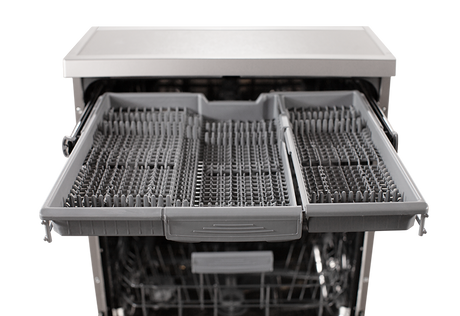 VOX DISHWASHER 60 CM, E, 15 SETS, 7 PROGRAMS, SECURITY LOCK, DELAYED START, QUICK 30 MIN, (HxWxD) 59.8x85x59.8cm, INOX