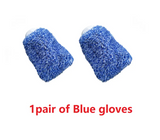 Microfiber Coral Fleece Car Wash Glove – Soft Cleaning Mitt for Auto Detailing & Household Use