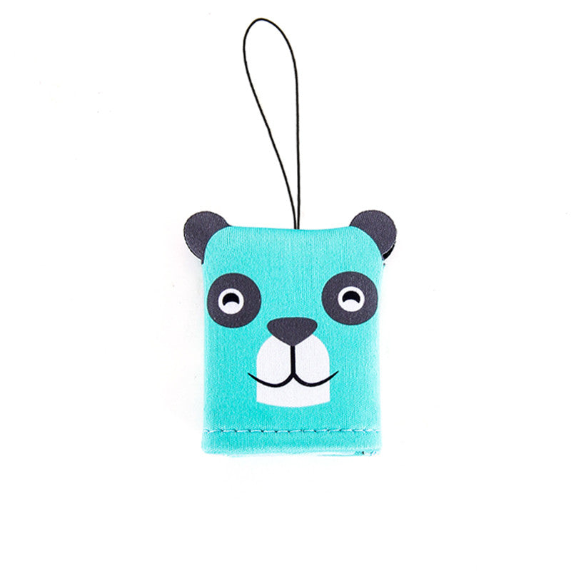 Cute Cartoon Eyeglass Cleaning Cloth with Hang Tag
