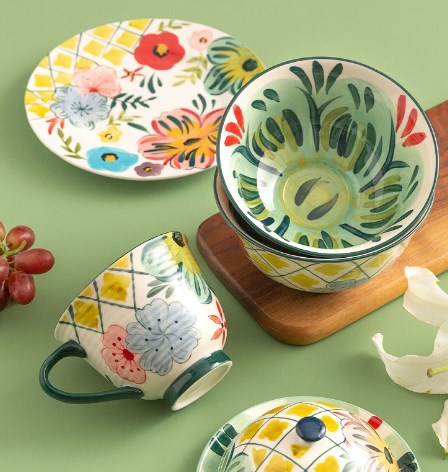 Modern Ceramic Bowl - Creative Japanese Design for Home