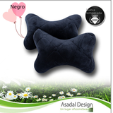 Car Headrest Neck Pillow Winter Plush Side Support