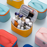 Korean PU Waterproof Cosmetic Bag