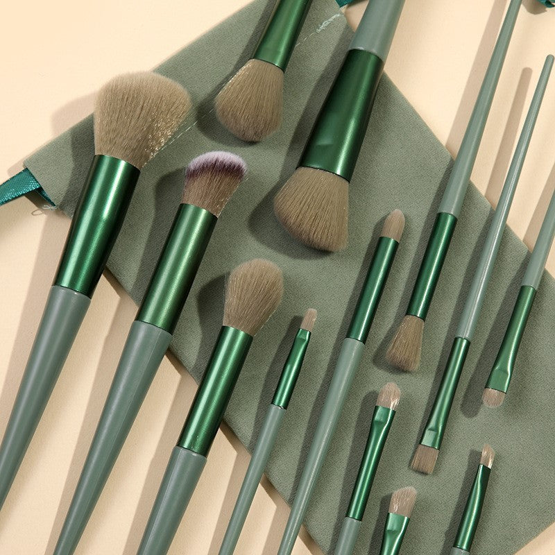 Cangzhou 13-Piece Soft Makeup Brush Set for Beauty