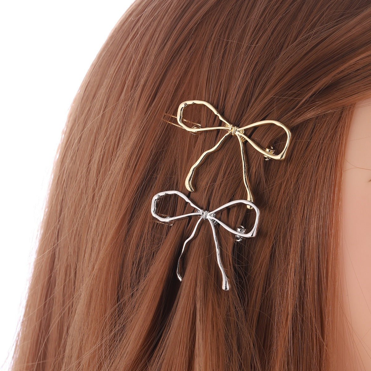 Fashionable Frog Clip with Bowknot Hair Accessory