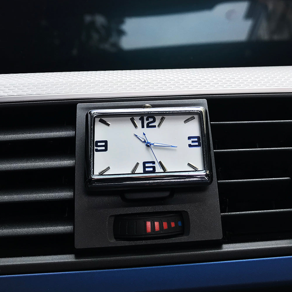 Creative Universal Car Dashboard Quartz Clock Decoration